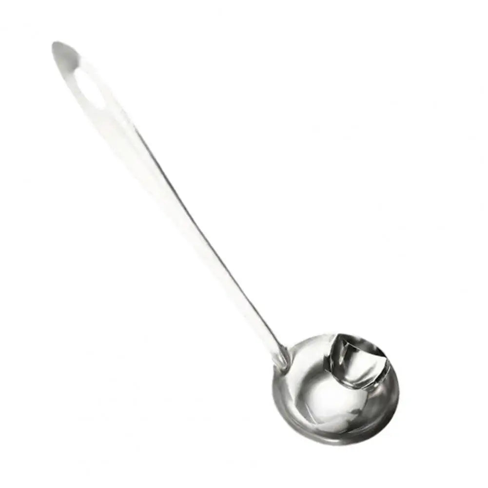 Soup Spoon with Grease Separation Stainless Steel Grease Separating Soup Spoon