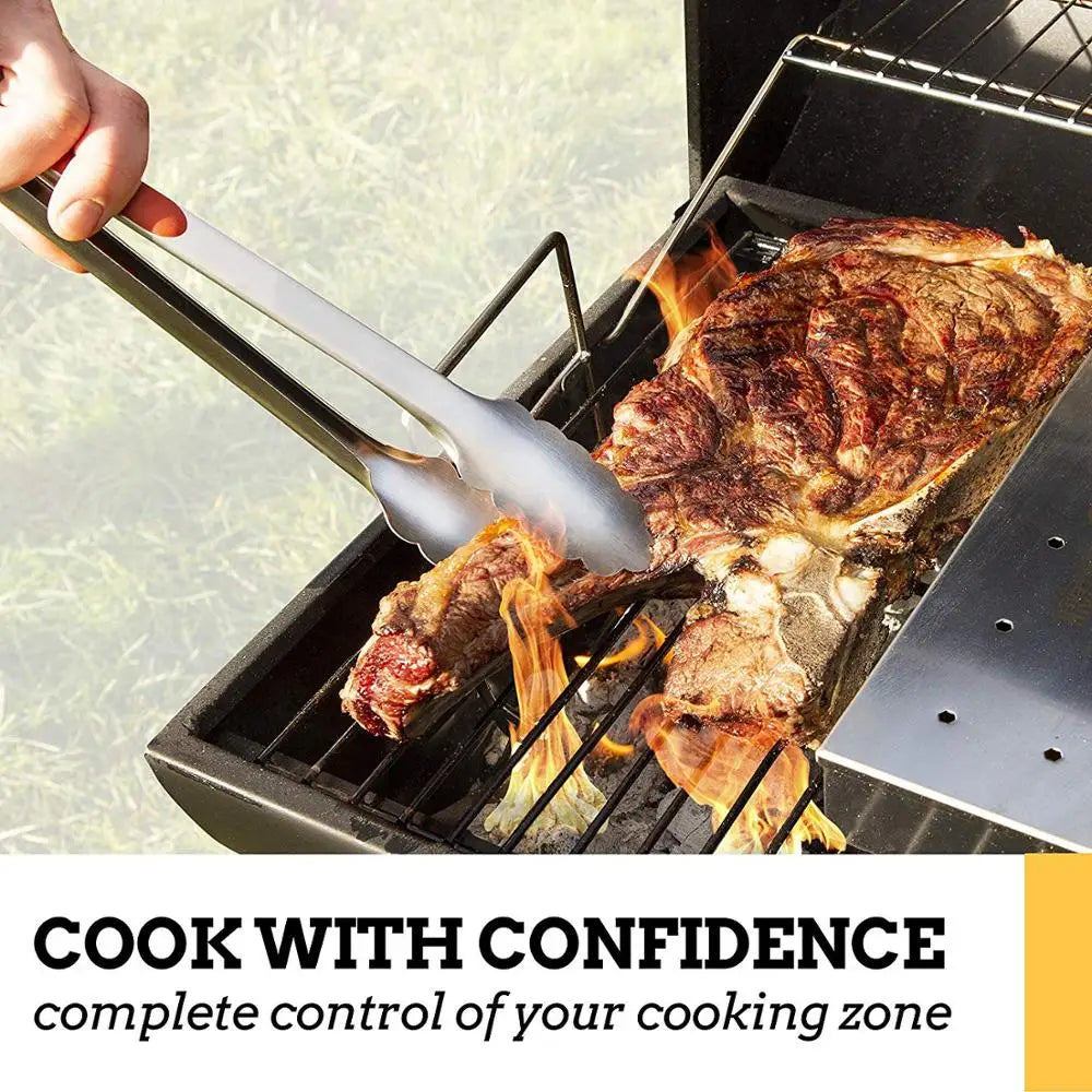 Stainless Steel Grill Tongs for Cooking BBQ