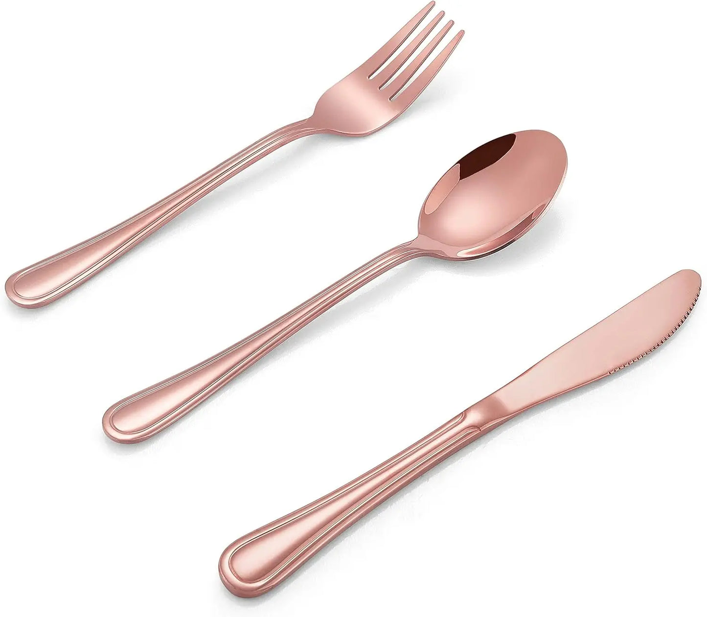 12-Piece Kids Silverware Set, Stainless Steel Toddler Utensils Flatware Set