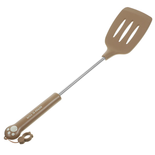 Silicone Spatula Set Brown Heat Resistant Non Stick Cooking Tools