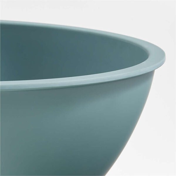 Set of 6 White Rimmed Mixing & Serving Bowls - Image 3