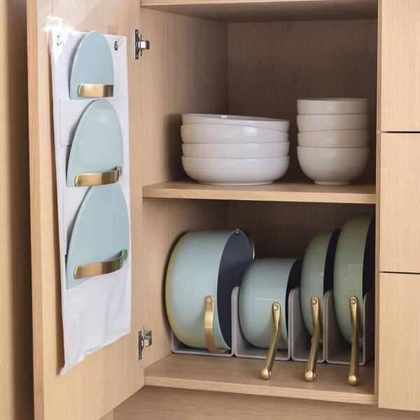 Non-Stick Ceramic 4-Piece Cookware Set in Cream Finish - Image 6