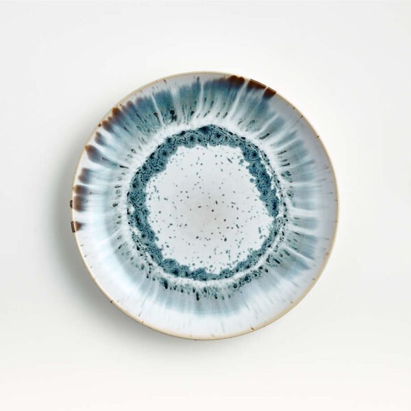 Blue and White Artisan Ceramic Dinnerware Collection - Image 7