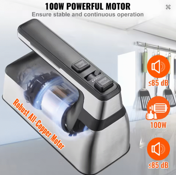 VEVOR Cordless Electric Hand Mixer – Variable Speed Handheld Mixer - Image 2