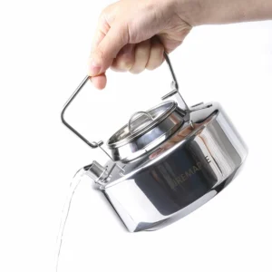Fire Maple 1.5L Stainless Steel Camping Kettle – Outdoor Coffee & Water Teapot