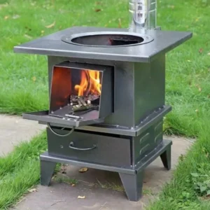 Household Firewood Camping Burner Outdoor Removable Thickened Cooking